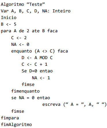 Imagem associada para resolução da questão