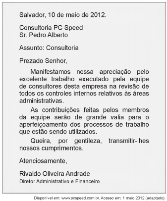 Imagem associada para resolução 
da questão