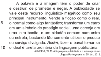 Imagem associada para resolução da 
questão